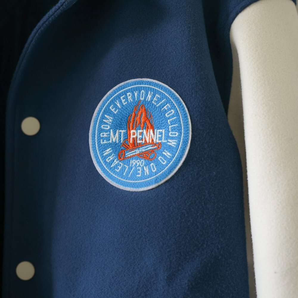 Zara Varsity Jacket - Blue